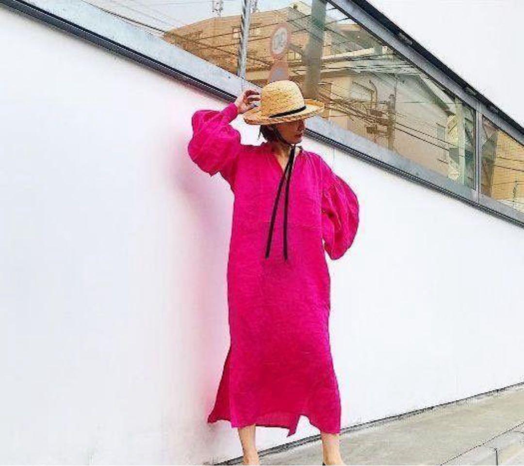 美品 holiday CA4LA 麦わら帽 ハット 帽子 キャップ　黒　ブラック