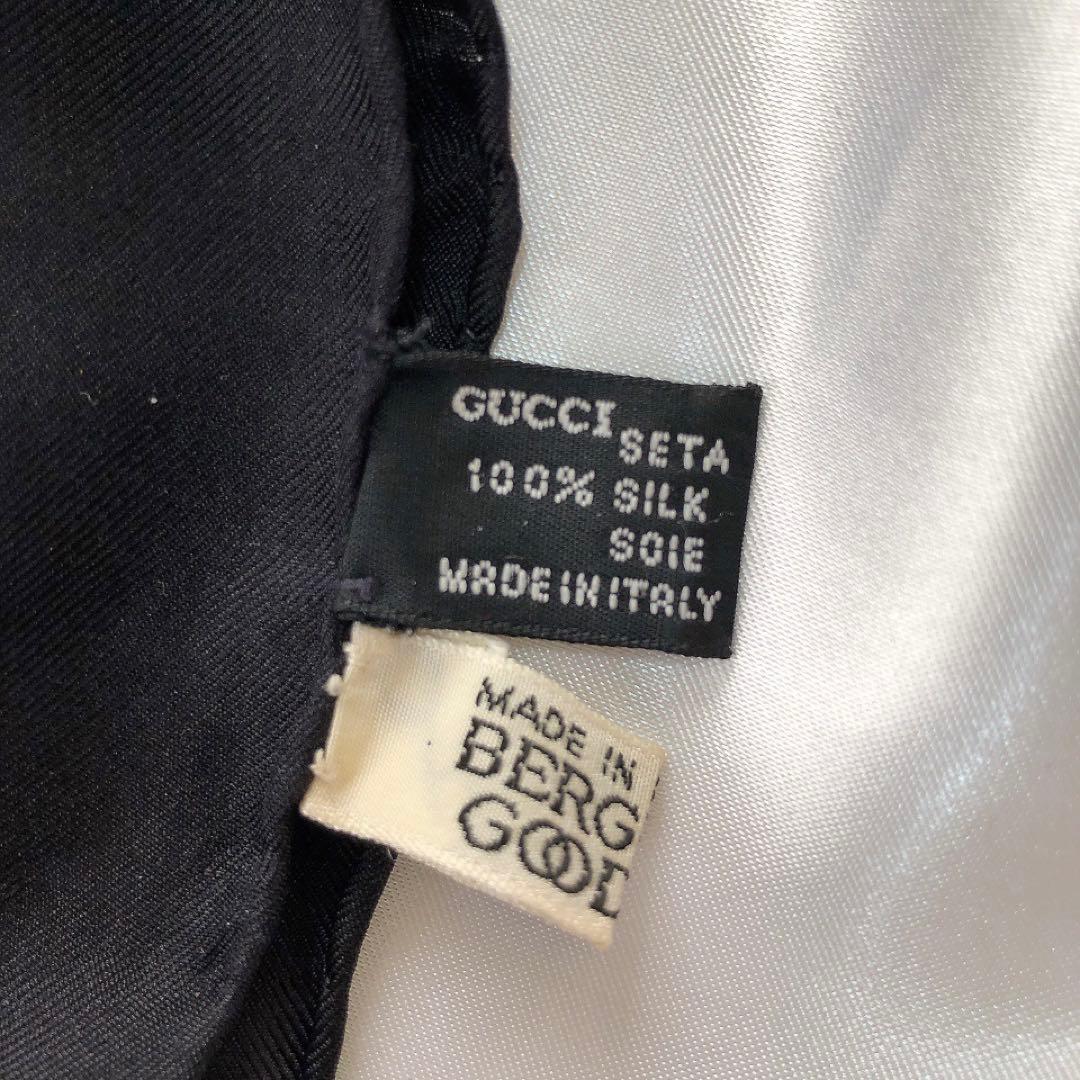 GUCCI*グッチ　シルク100%スカーフ　フローラ　花柄　ローズ　バラ