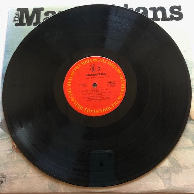 LP マンハッタンズ 別れの口づけ収録 AL 33820 US盤 e64y112