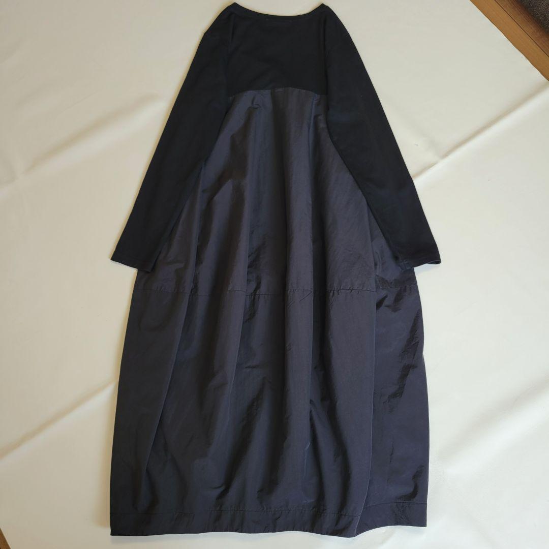 【クリーニング済】ビアズリー マルワンピ 長袖 サイズ1 黒