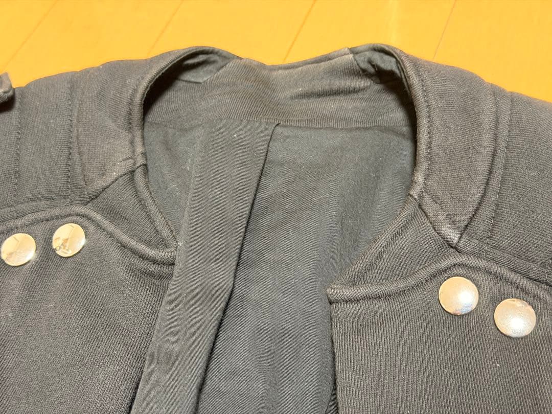 BALMAIN バルマン コットン ライダースジャケット XS