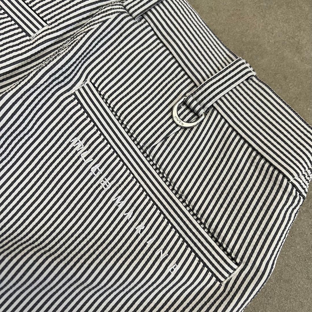 【新品】muta MARINE ムータマリン　ハーフパンツ　メンズ　ゴルフ　ロゴ