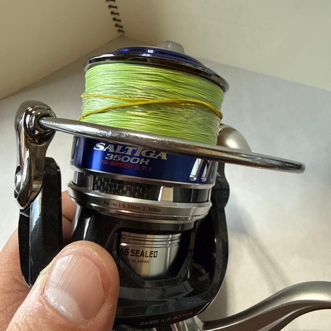 ダイワ　11ソルティガ 3500H 4000H替えスプール付き