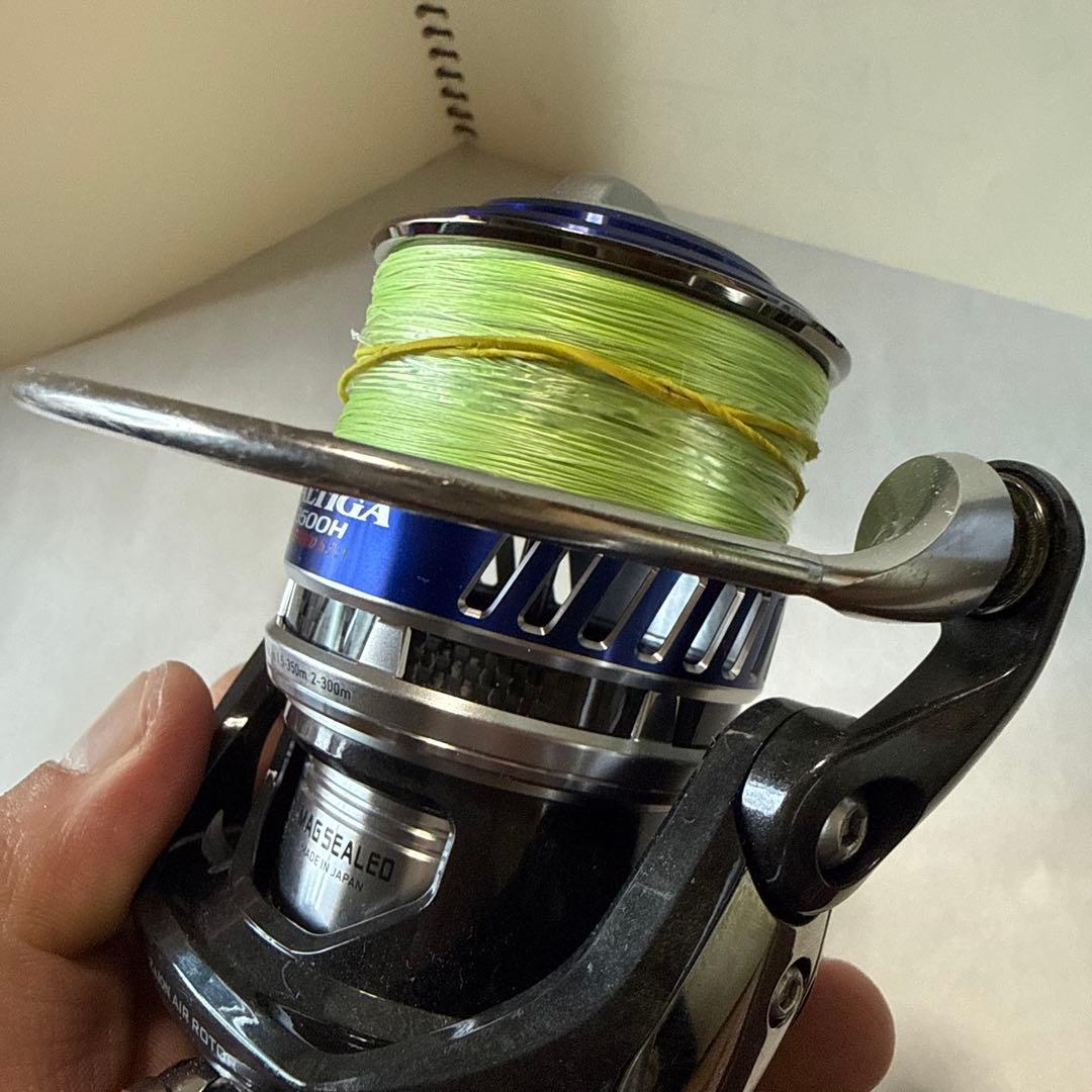 ダイワ　11ソルティガ 3500H 4000H替えスプール付き