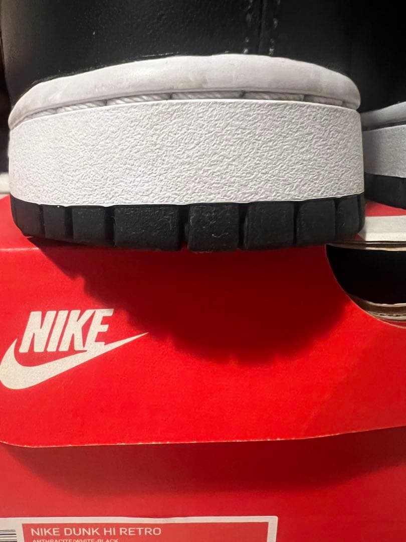 シューズ(男性用) NIKE DUNK HI RETRO 9.5