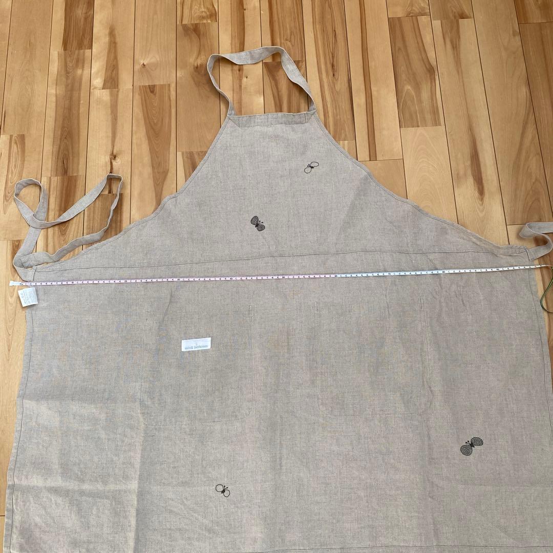 【希少‼️】ミナペルホネンchoucho リネンエプロン
