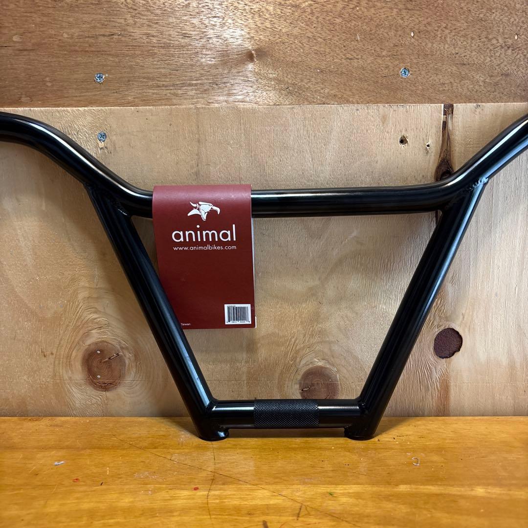 animal Foursome Bar 9.5” BMX ブラック ハンドルバー