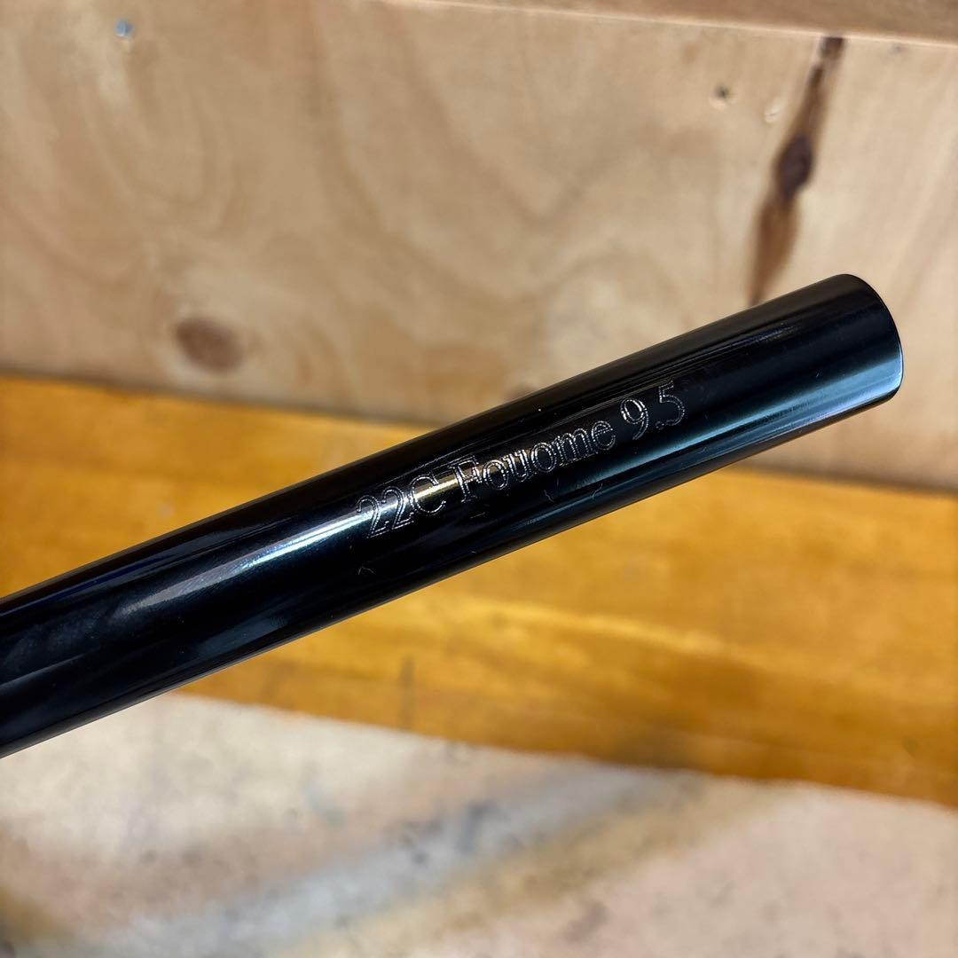 animal Foursome Bar 9.5” BMX ブラック ハンドルバー