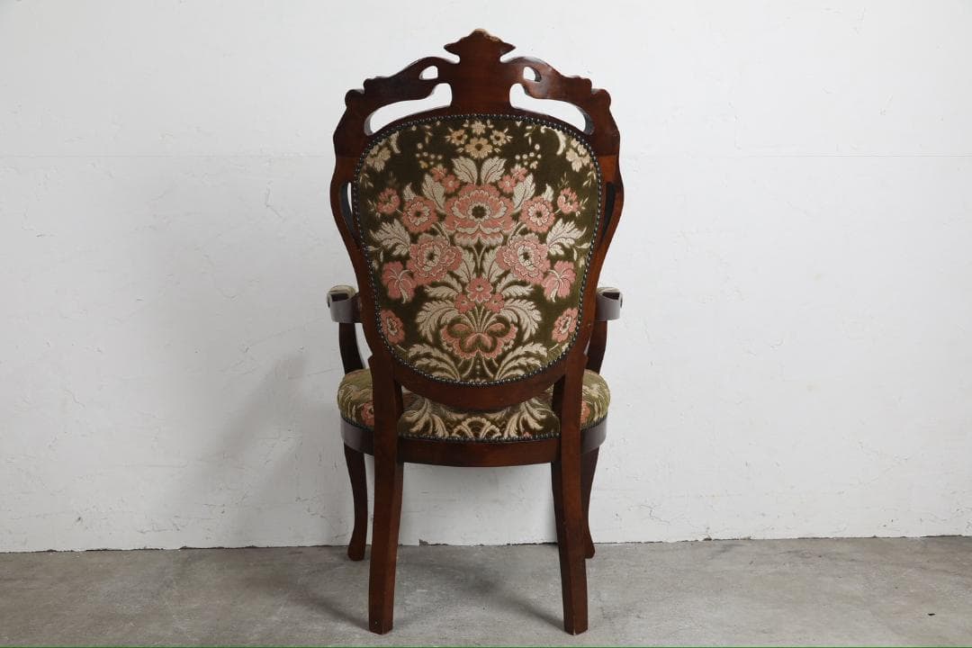 『イタリア製』アームチェア ダイニングチェア チェア 椅子 RWcha153