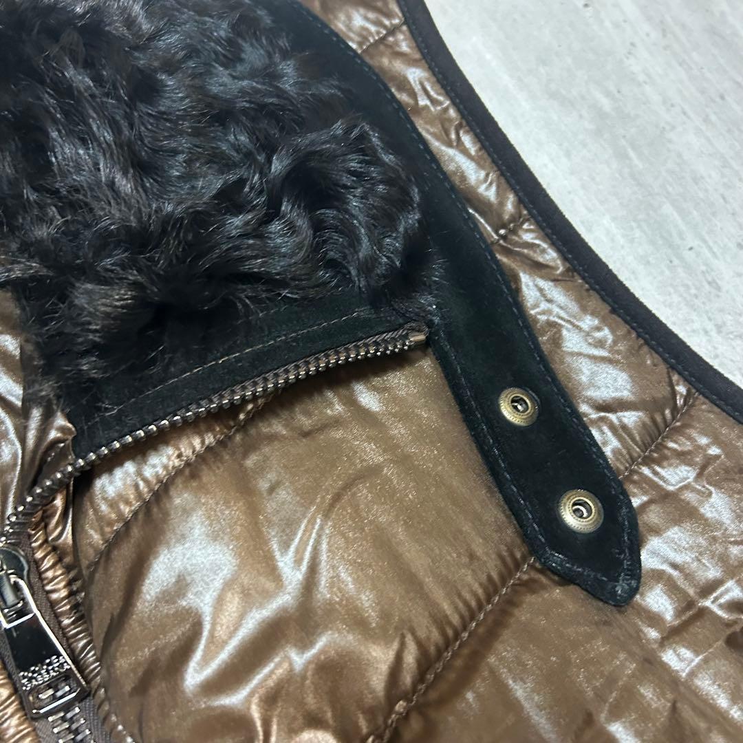 ジャケット・アウター 03aw archive Dolce&Gabbana Fur Down Vest