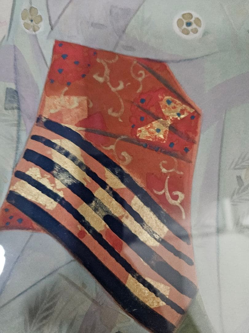 武藤嘉亭 ［涼庭］紙本　美人画 浮世絵 日本画 師伊東深水 山川秀峰 額装