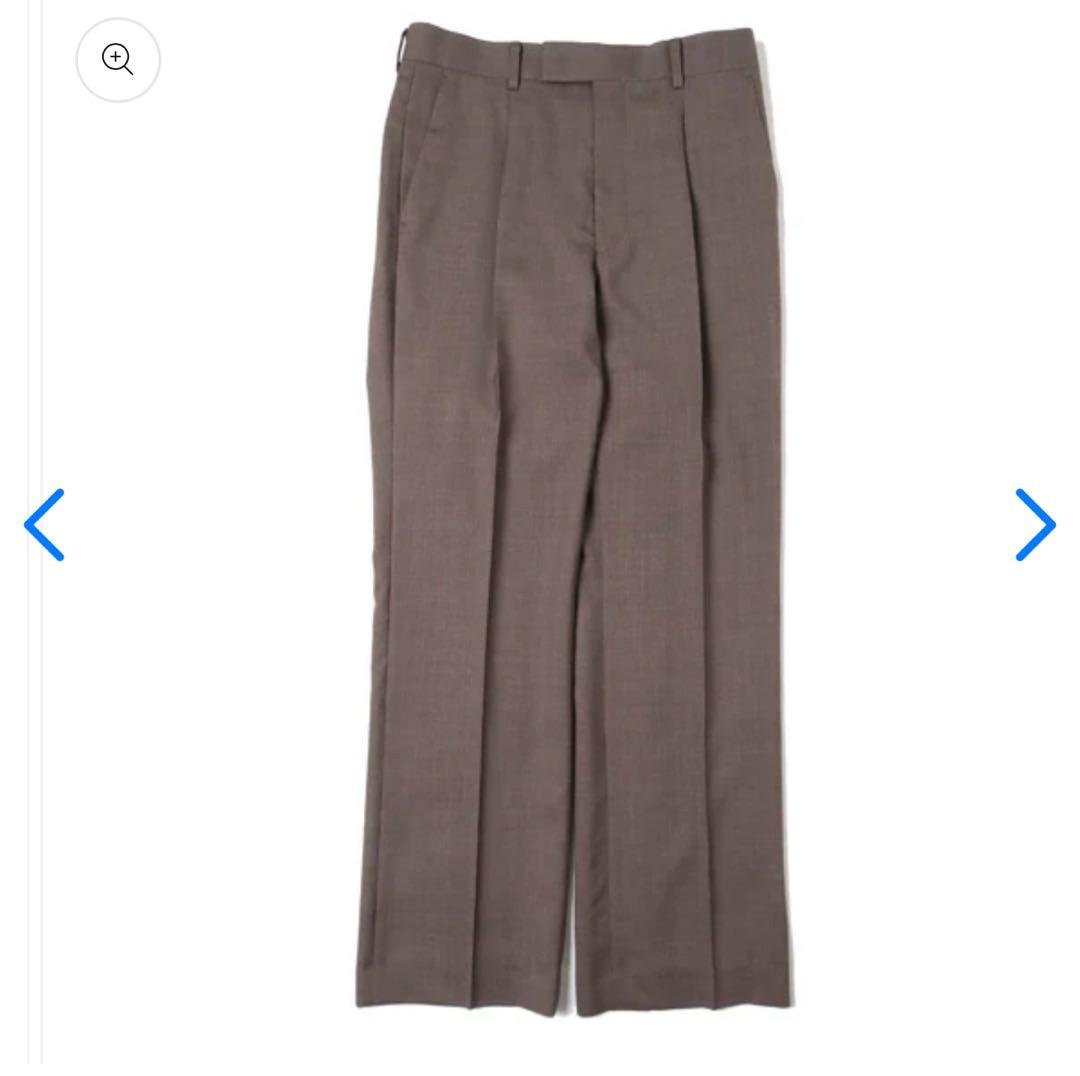 スーツ AURALEE SUPER FINE TROPICAL WOOL SLACKS