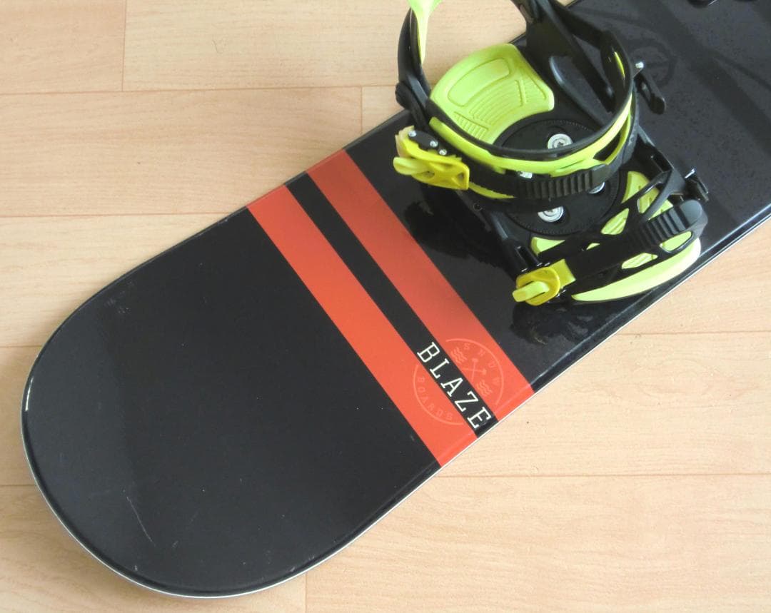 ■最終特価■送料無料■BLAZE■メンズスノボセット■板151靴26■WAX済■
