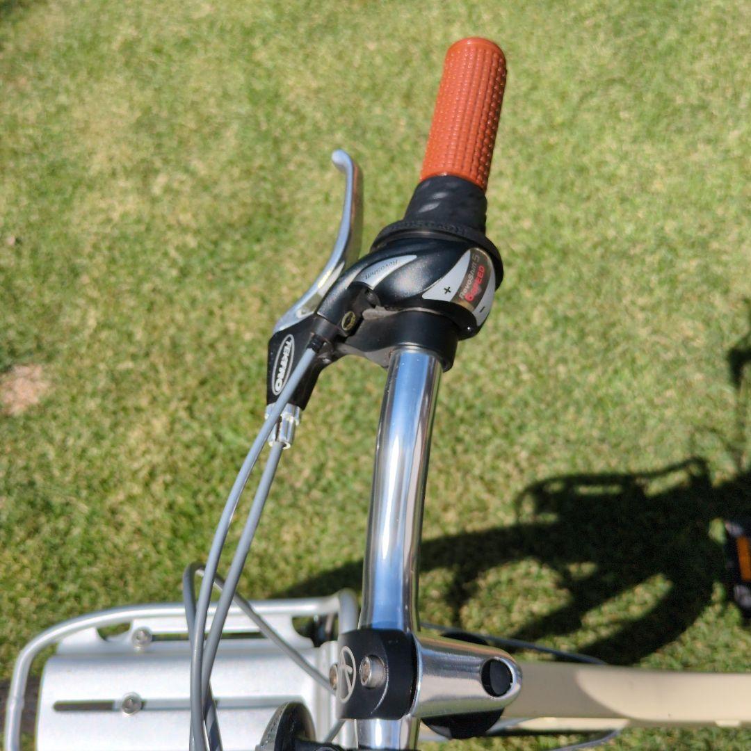 子供用自転車24インチassonアイボリーkhodaabloomコーダブルーム