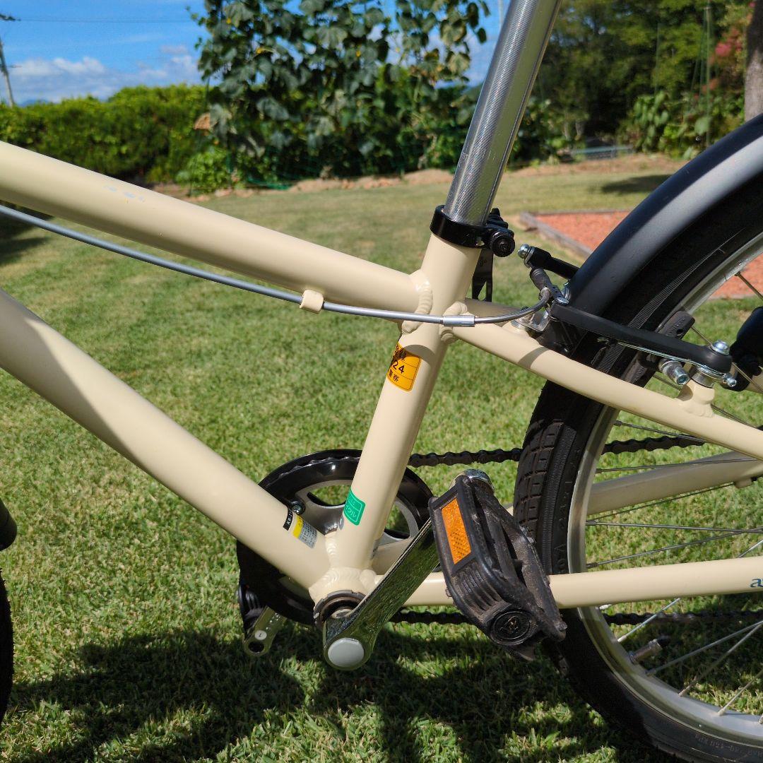子供用自転車24インチassonアイボリーkhodaabloomコーダブルーム