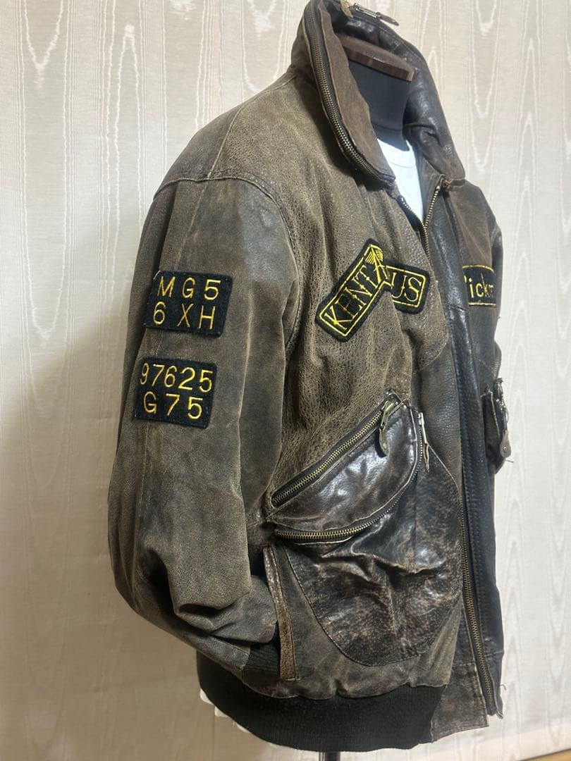 Rickman レザージャケットバイカー サイズ感M