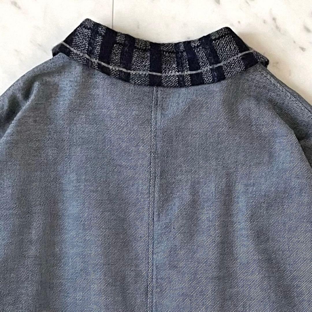 極美品＊FUGA FUGA フーガフーガ コットンギャザータックブラウス 日本製