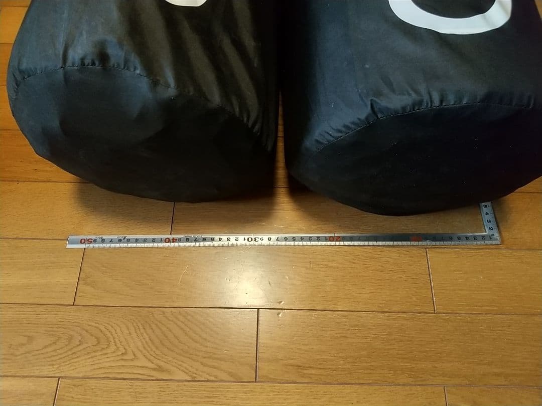 QUICKCAMP インフレータブルマット シングル、厚8cm 2個セット