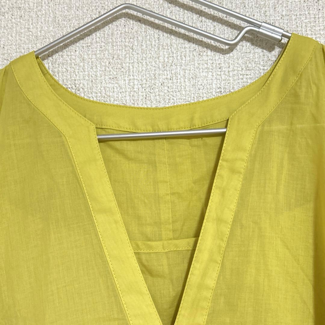 【タグ付】スコットクラブ ヴァン キーネック コットンボイル ワンピース