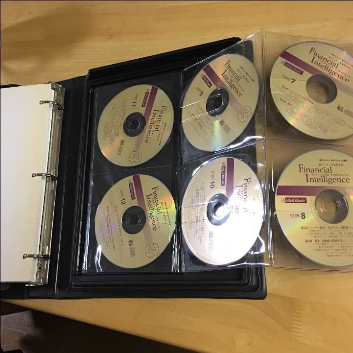 ロバート・キヨサキ CD12枚ファイナンシャルインテリジェンスCD12枚