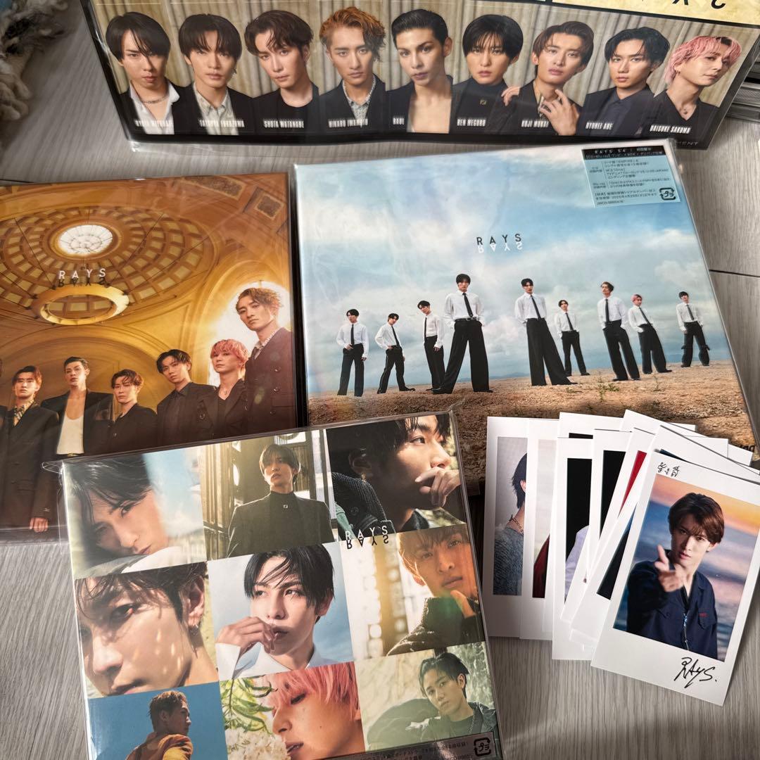 RAYS CD 3枚セット フォトカード付き