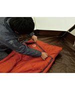 セパレートシュラフ オフトンワイド LX [下限温度3度]