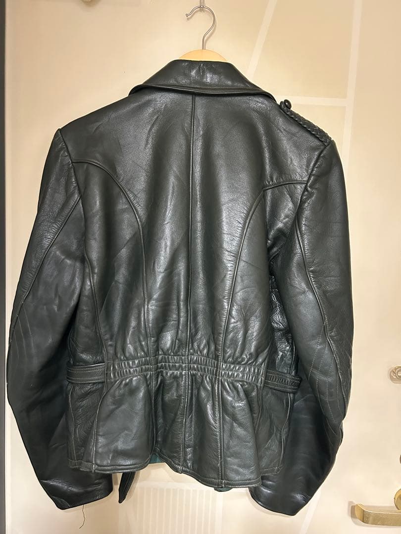 山*本様 40s ドイツ軍 モーターサイクルジャケット vintage ダブルラ