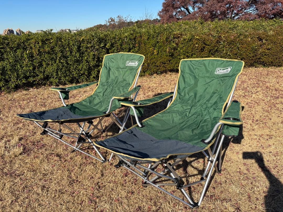 Coleman コールマン　イージーリフトチェアST(グリーン)2脚セット
