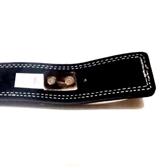 (L)10mm本牛革OEMレバーアクショントレーニングベルト(ボディビルタイプ)