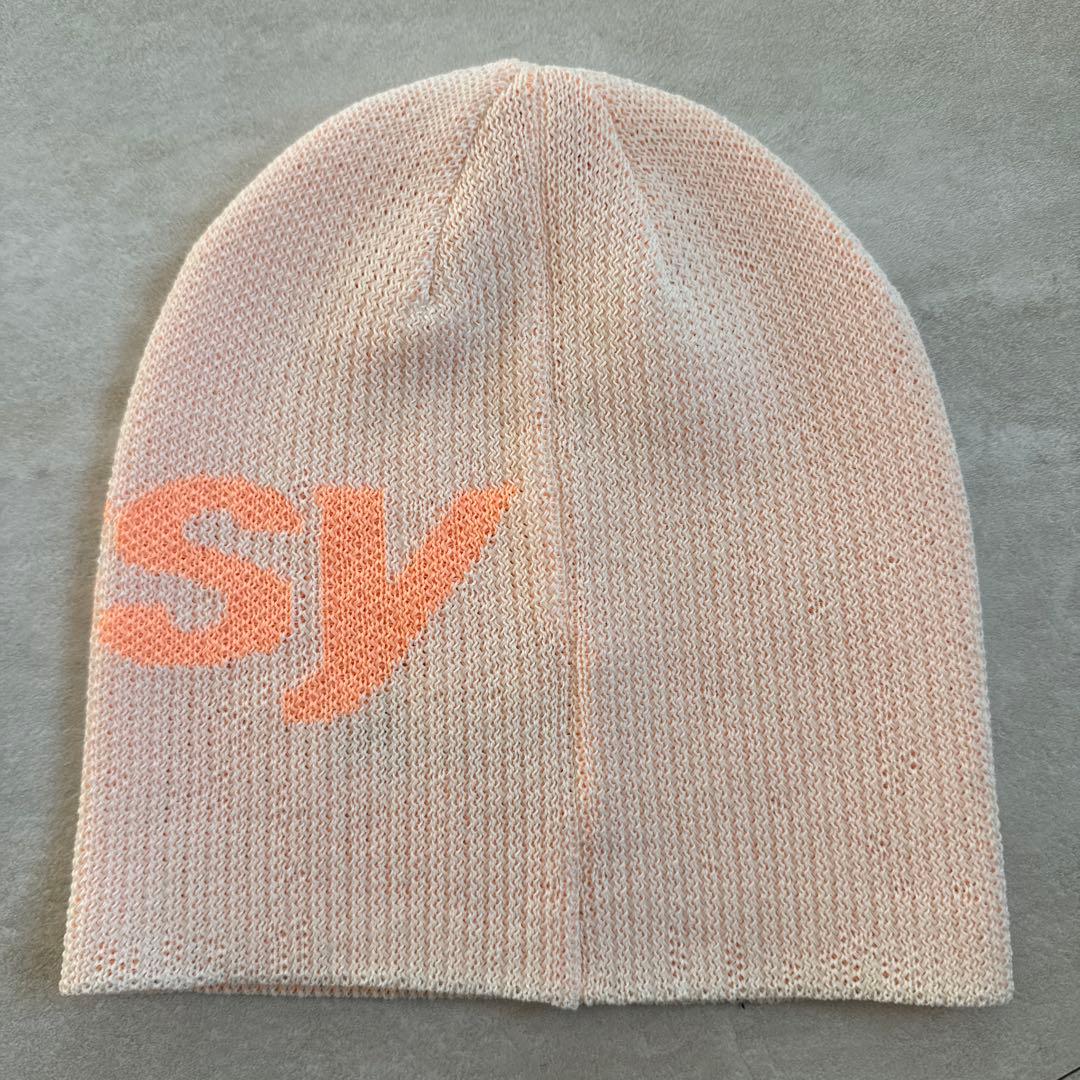 Stüssy ニット帽 ピンク