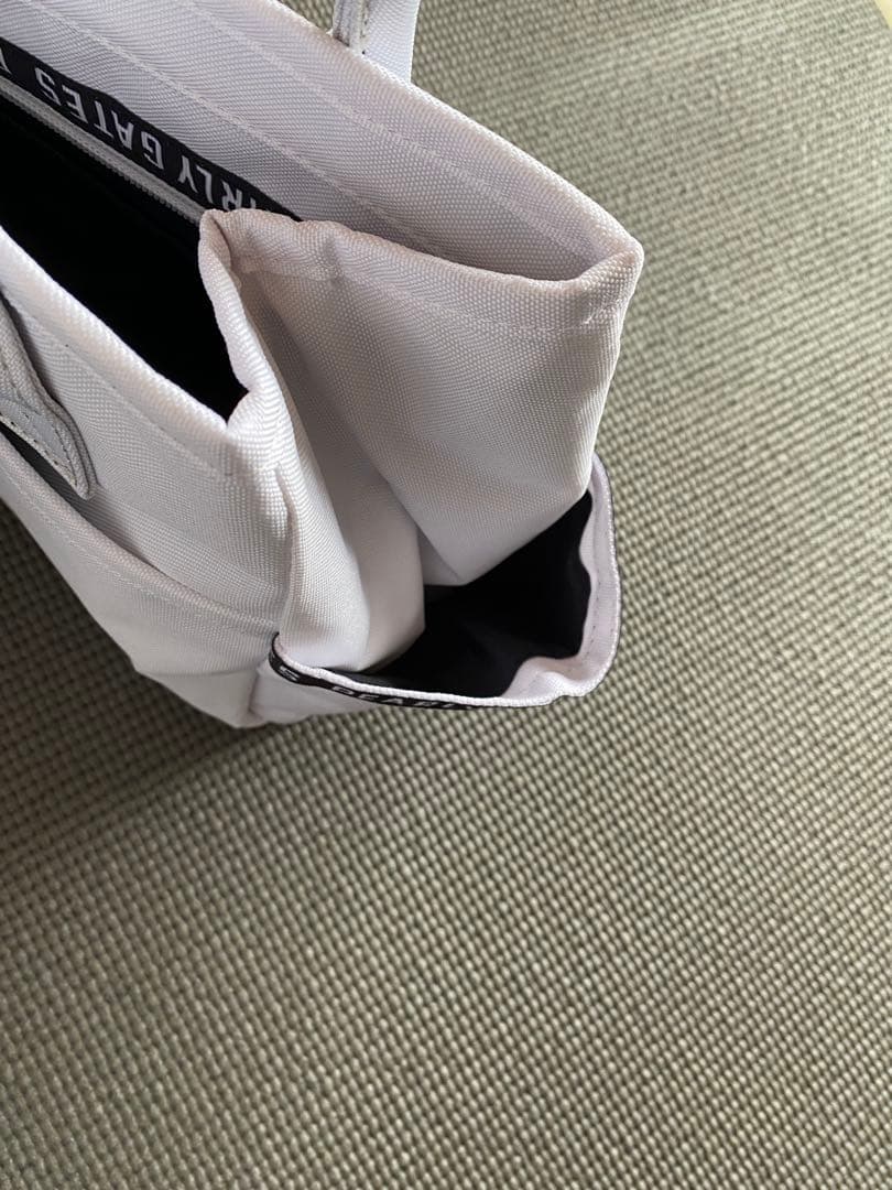 PEARLY GATES ホワイトトートバッグ