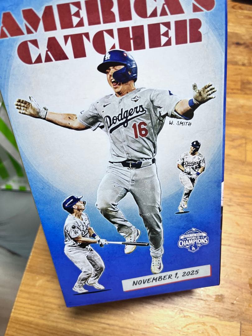 ウィル・スミス ボブルヘッド　ドジャース　現地2026.3.28配布