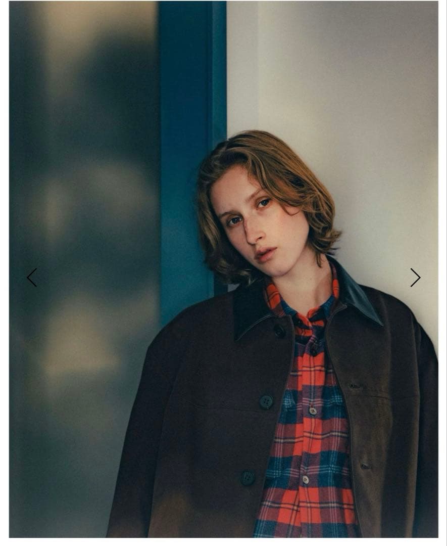 ブラミンク2025AWPRE レザーカラージャケット