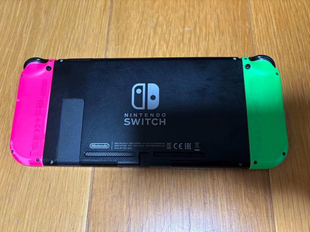 Nintendo Switch ネオンピンク・ネオングリーン 本体 箱付き