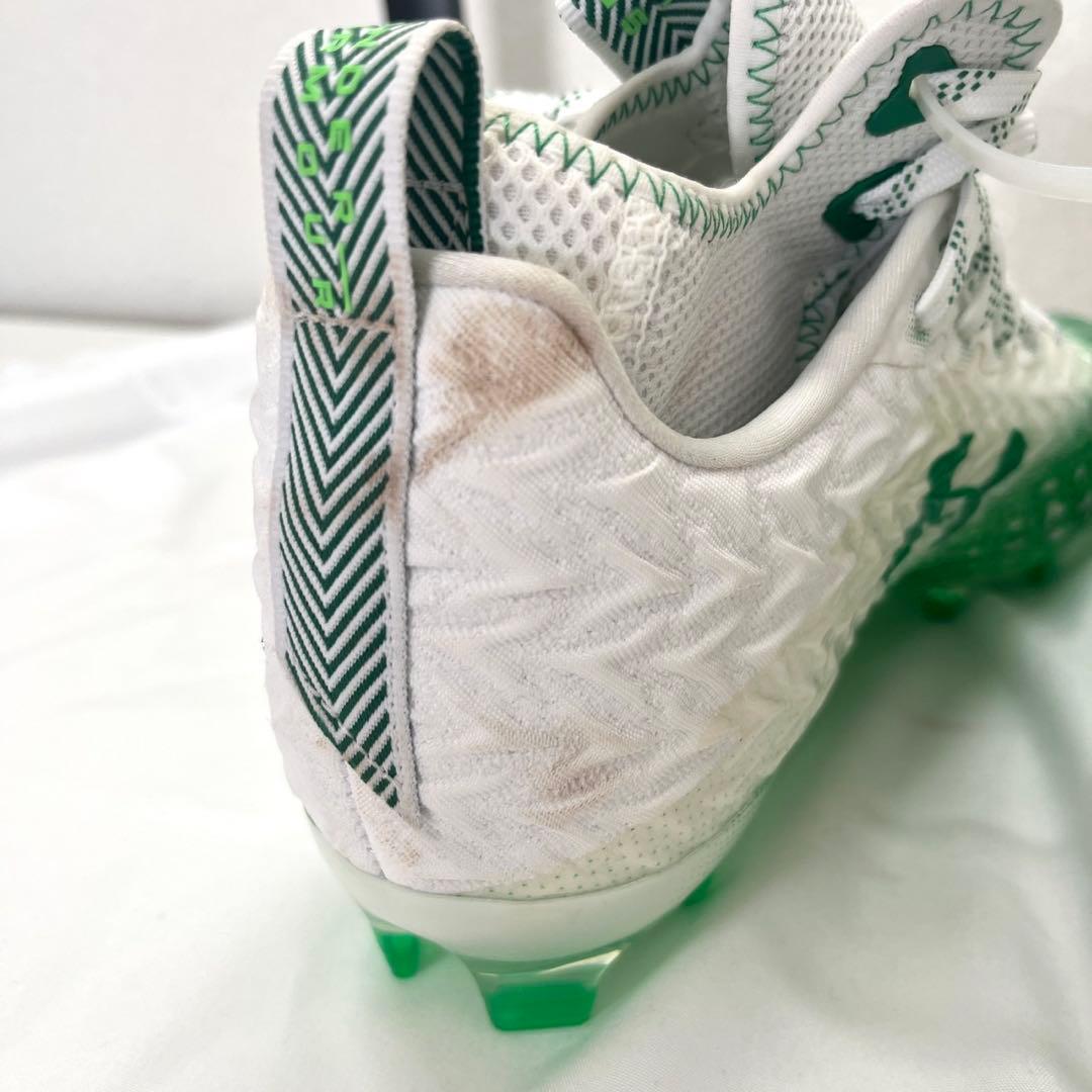 Under Armour　野球　スパイクシューズ　靴　グリーン