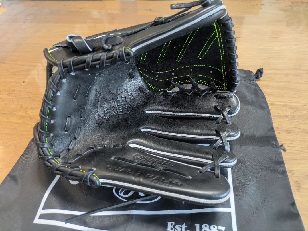 Rawlings 硬式 黒　GH5HRA140 投手用 大人 中学　高校 右投