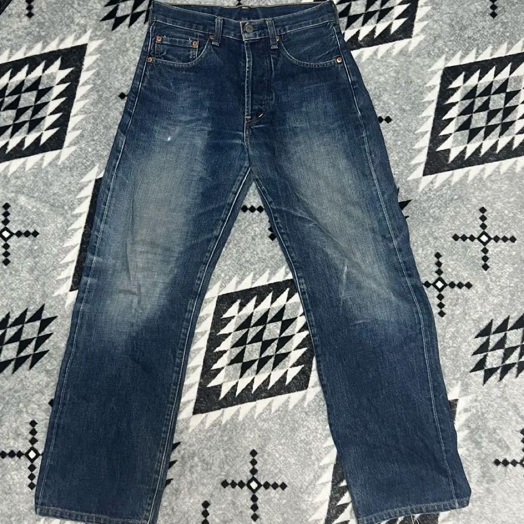 Levi'sリーバイス503BデニムGパンW28L34濃紺ビッグEジーンズパンツ