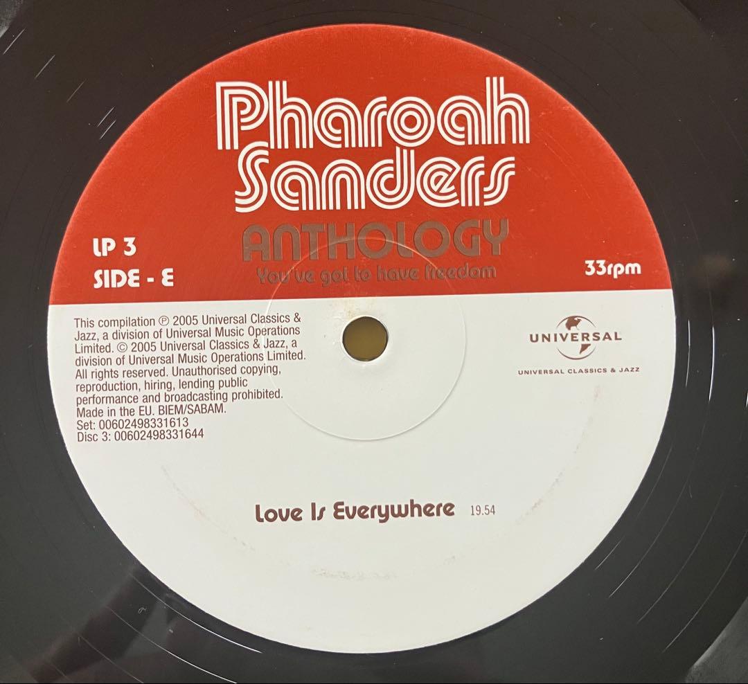 Pharoah Sanders / Anthology レコード