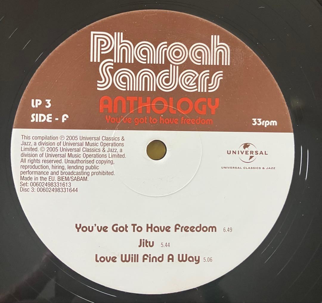 Pharoah Sanders / Anthology レコード