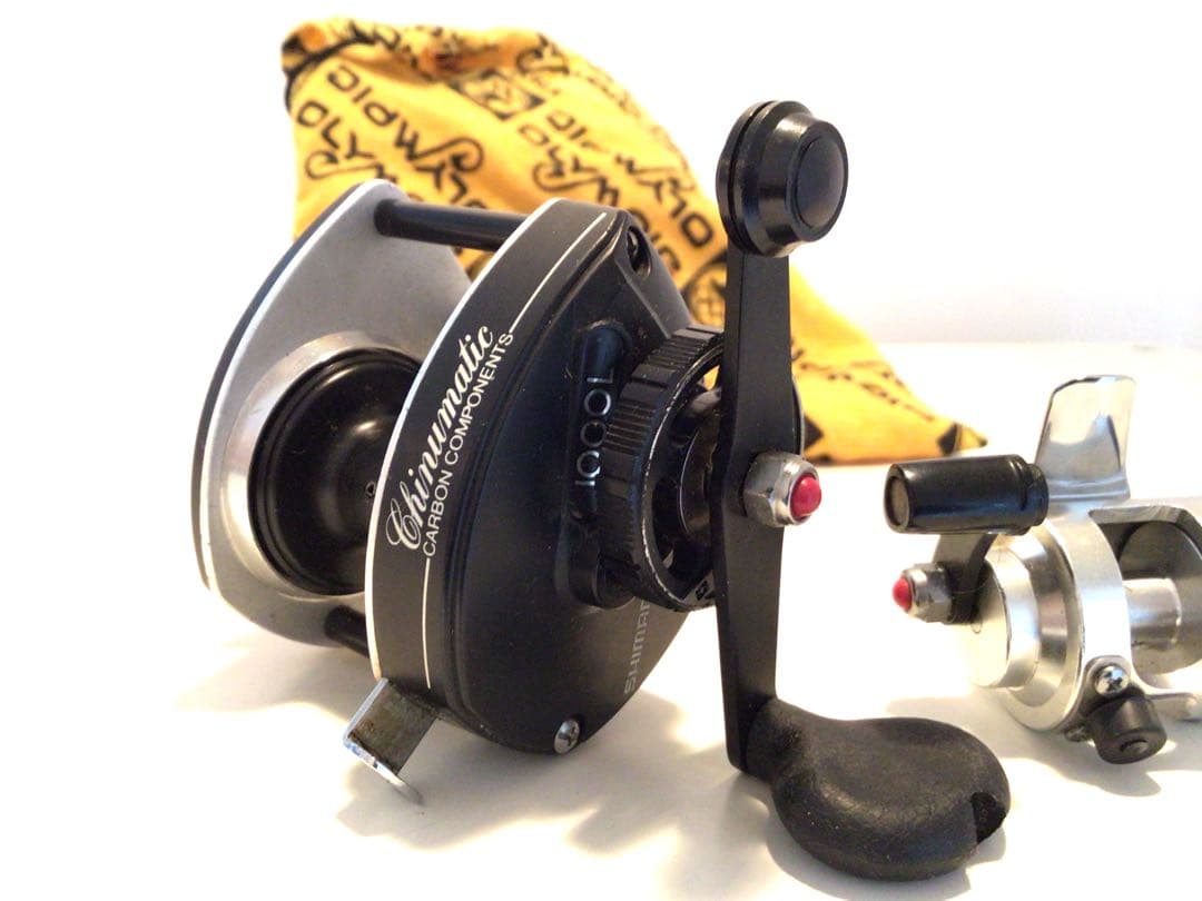 シマノ チヌマチック 1000L おまけ…ダイワ コロネットミニ 当時物 美品