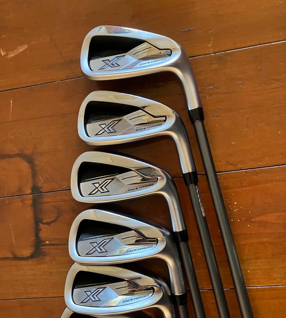 ゼクシオエックスアイアン2024 5本セット 【6～P】 純正カーボンSシャフト