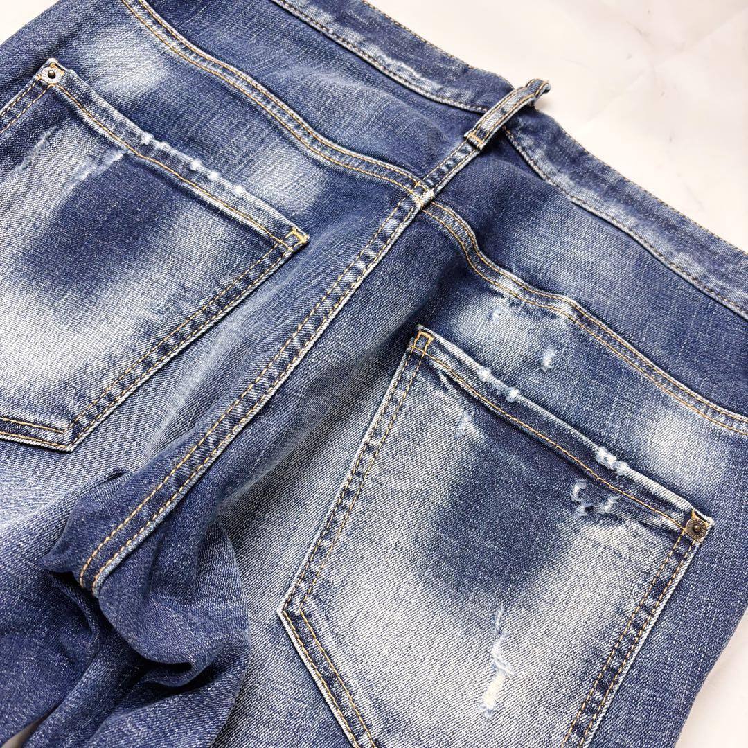 希少レア◆DSQUARED2 Skater 21年モデル 48 L ビッグロゴ