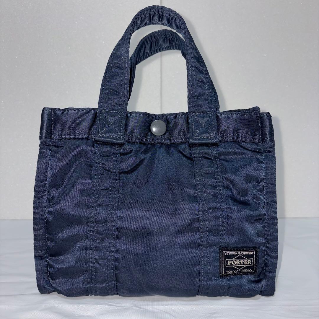 超美品✨大人気 ヘッドポーター タンカー トートバッグXS ネイビー 藤原ヒロシ
