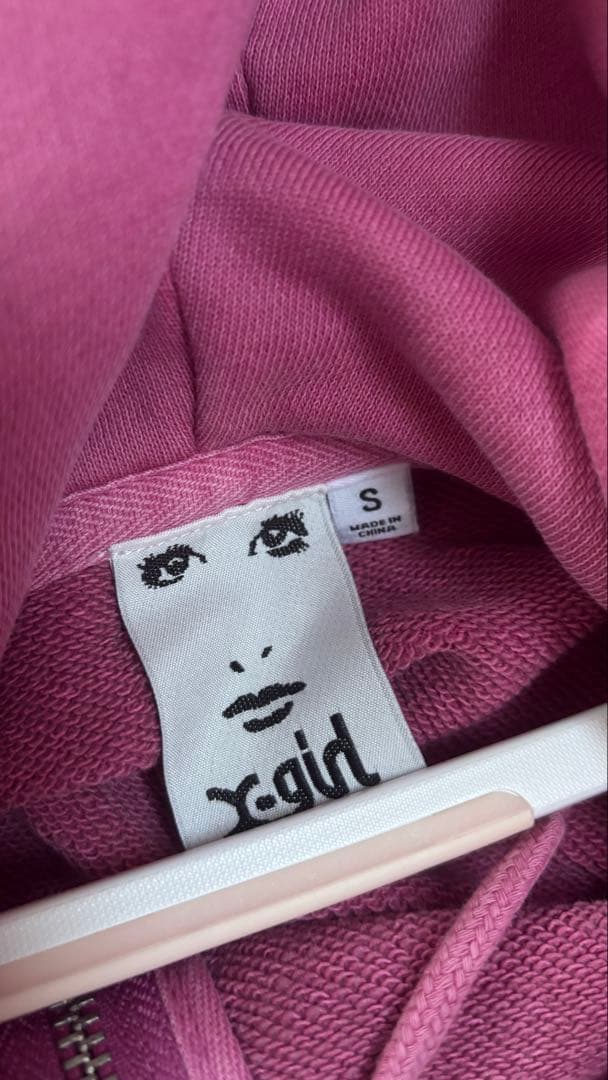 xgirl ジップパーカー チョコ