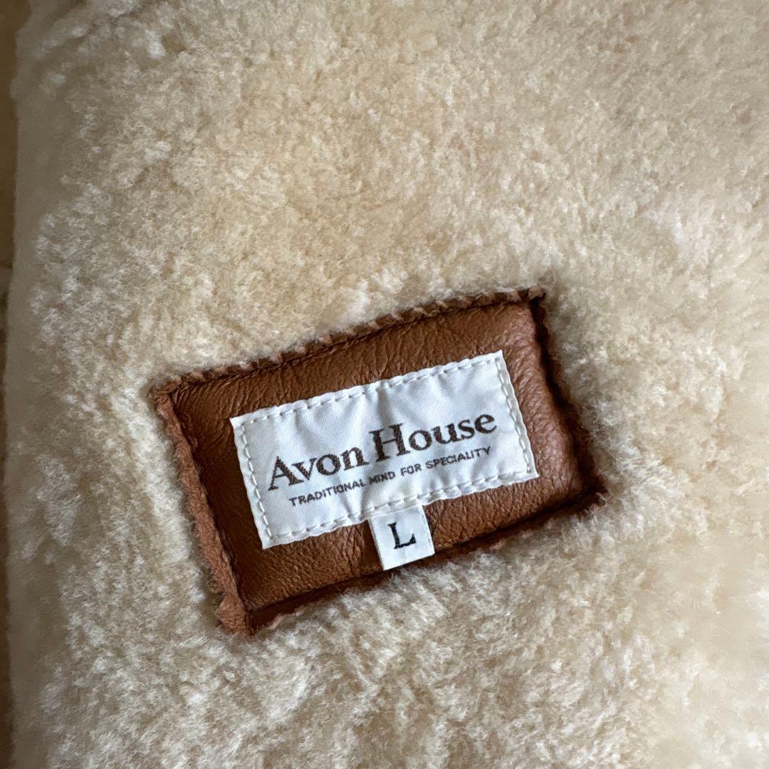 AVON HOUSE ビンテージムートンコート　Lサイズ