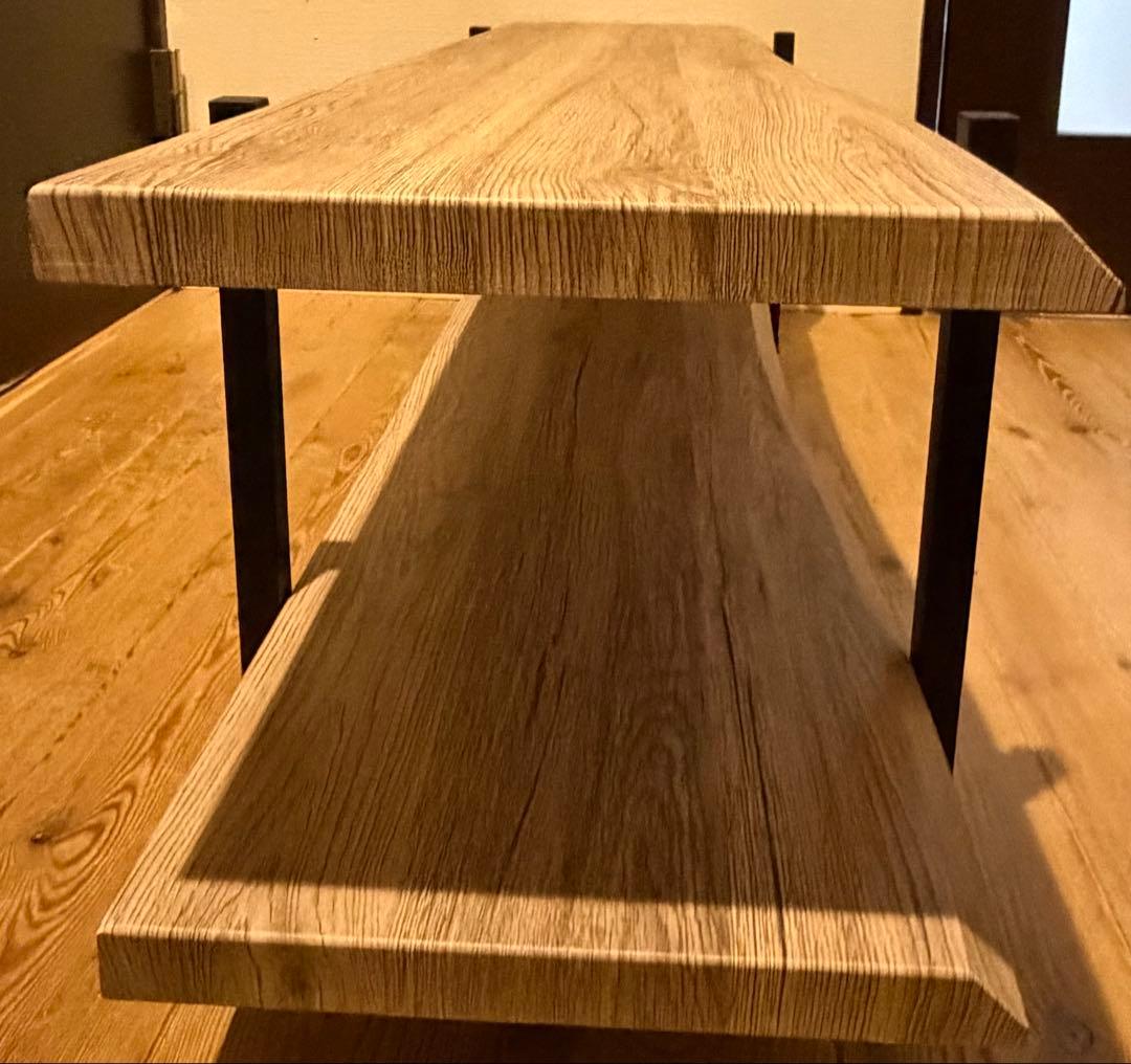 大人気‼️美品　早い者勝ち‼️ テレビ台　ラック　棚　2段 スチール脚