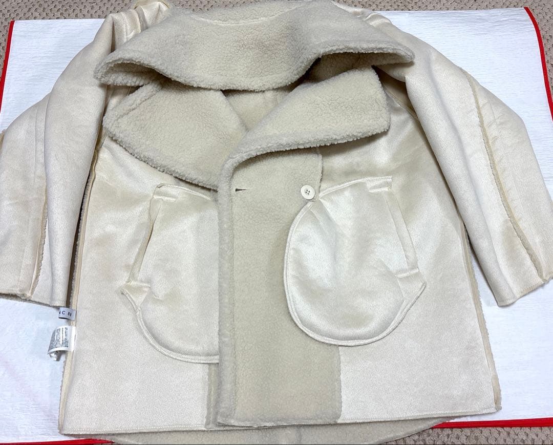 もふもふ❤️TLUNC88 トランク88 ボアコート　アイボリー　美品