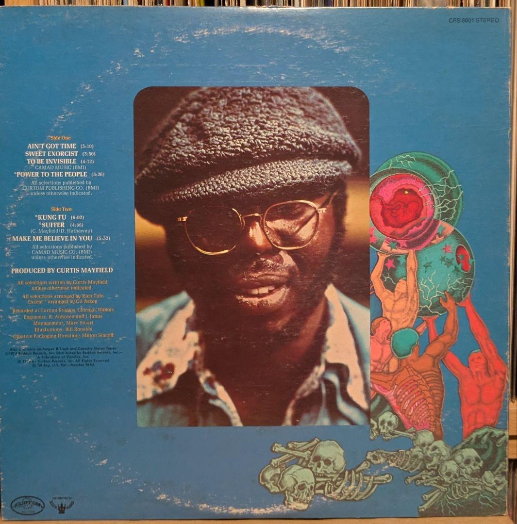 洋楽 Curtis Mayfield - Sweet Exorcist
