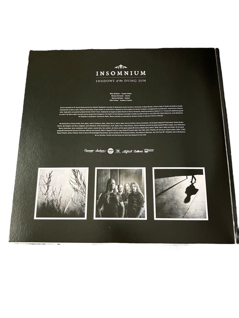 【2枚組】LP INSOMNIUM shadows of the dying