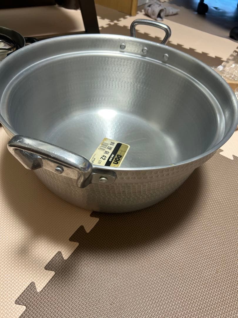 DON 両手鍋 42cm アルミ製とIH EXE 鍋2点